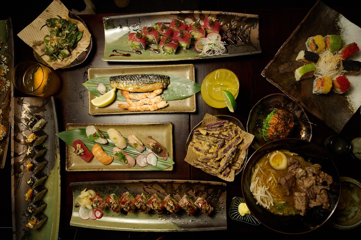 Steaming bowl of tonkotsu ramen Japanese comfort food at Showa Era NYC
