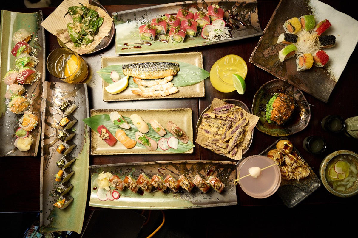 Full Japanese dining course at Showa Era Izakaya New York City